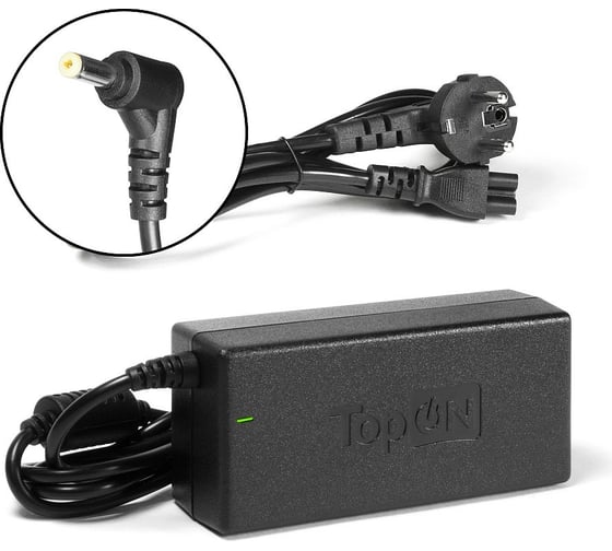 Изображение товара Блок питания TopOn для HP 18.5V 3.5A (4.8x1.7) 65W DC359A TOP-HP02