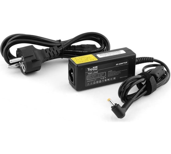 Изображение товара Блок питания TopOn для Lenovo 20V 2.25A (4.0x1.7) 45W PA-1450-55LR TOP-L045
