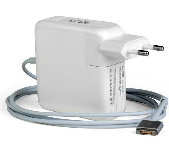 Изображение товара Блок питания TopOn для Apple 16.5V 3.65A (MagSafe2) 60W A1425, A1502 TOP-AP60