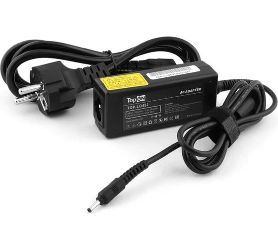 Изображение товара Блок питания TopOn для Lenovo 20V 2.25A (3.0x1.1) 45W ADLX45DLC3A TOP-LO452