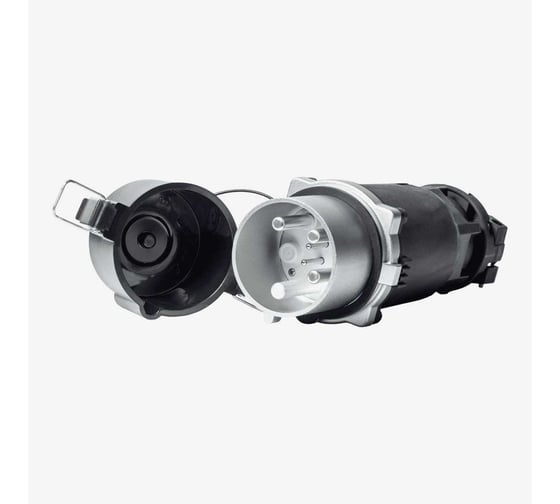 Изображение товара Вилка кабельная Voltz 250А 3P+E, 380-690V, IP67. Материал: алюминий AS7G. Вес: 3.5 кг PC546S67