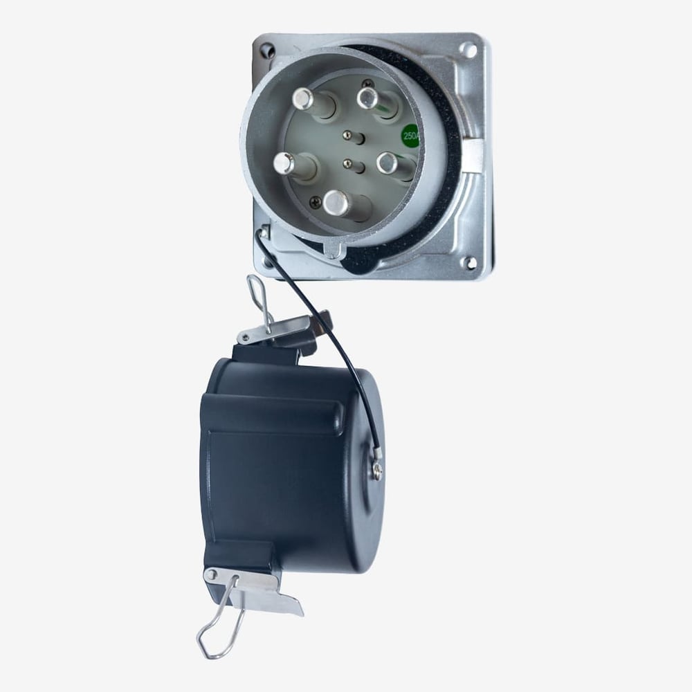 Изображение товара Вилка встраиваемая прямая Voltz 250А 3P+N+E 380-690V IP67 PP556S67 Изображение товара Вилка встраиваемая прямая Voltz 250А 3P+N+E 380-690V IP67 PP556S67