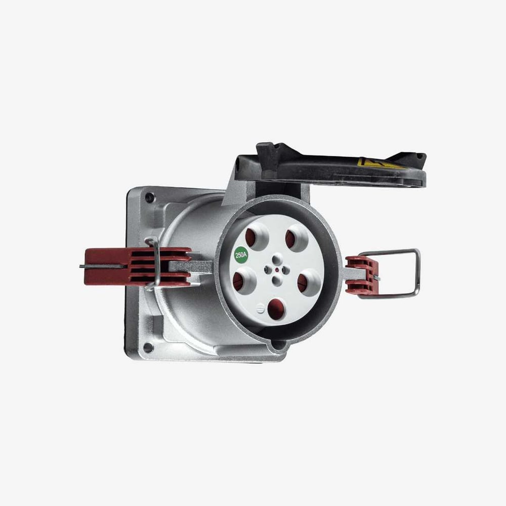 Изображение товара Розетка встраиваемая прямая Voltz 250А 3P+N+E, 380-690V, IP67. Материал: алюминий AS7G. Вес: 3.5 кг SP556S67 Изображение товара Розетка встраиваемая прямая Voltz 250А 3P+N+E, 380-690V, IP67. Материал: алюминий AS7G. Вес: 3.5 кг SP556S67
