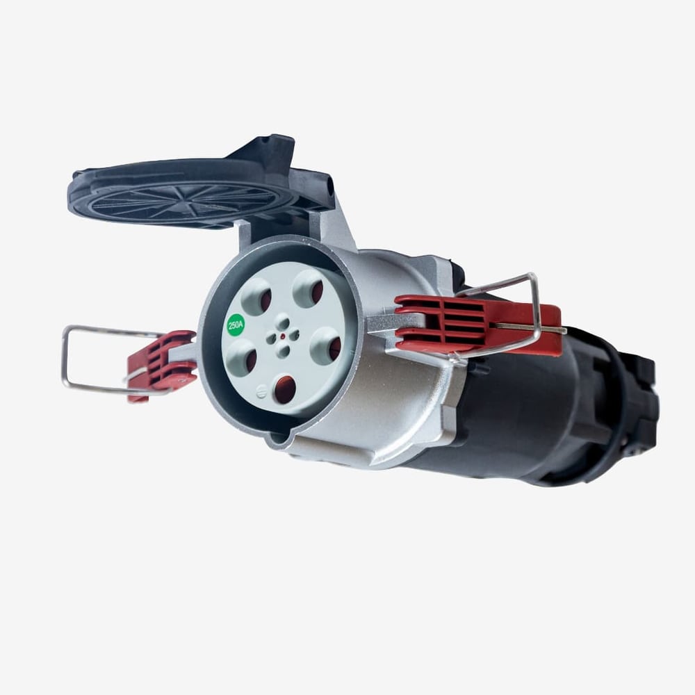 Изображение товара Розетка кабельная переносная Voltz 250А 3P+N+E 380-440V IP67 SC556S67 Изображение товара Розетка кабельная переносная Voltz 250А 3P+N+E 380-440V IP67 SC556S67
