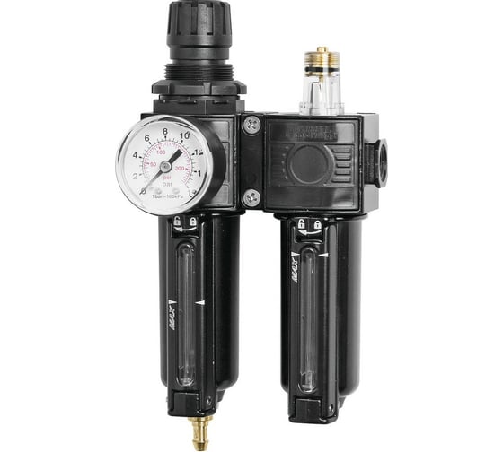 Изображение товара Воздушный фильтр SAMOA регулятор и лубрикатор, O 1/4 "- от 0 до 12 бар, 240000