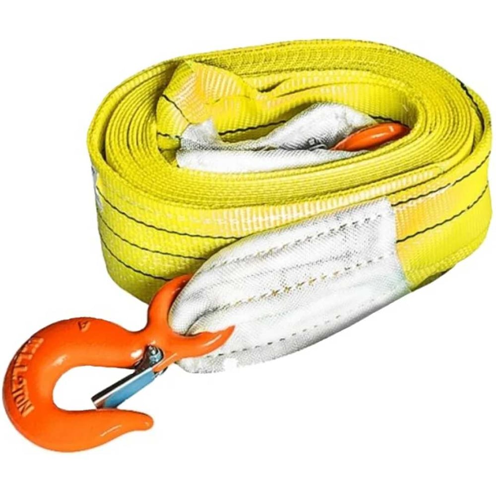 Изображение товара Трос буксировочный текстильный СЕВЗАПКАНАТ СЗК 18 т 6 м крюк-крюк 4631179087200