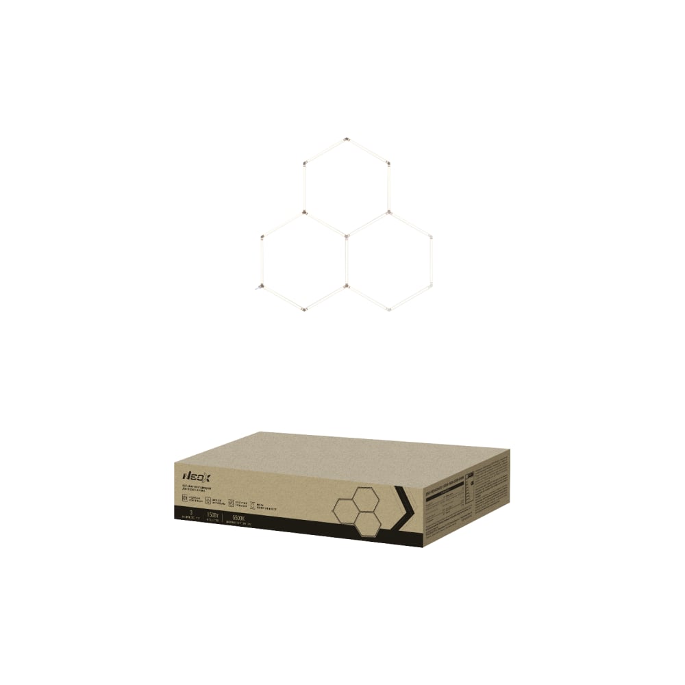 Изображение товара Современный светодиодный светильник NEOX ДБО-HEXAGON 150Вт холодный белый свет Изображение товара Современный светодиодный светильник NEOX ДБО-HEXAGON 150Вт холодный белый свет