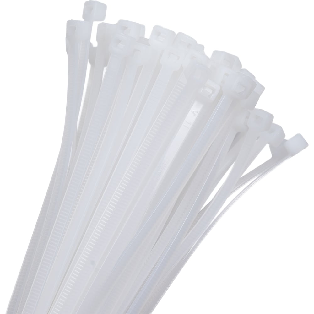 Изображение товара Нейлоновые стяжки Промрукав 3,6x250 белые 100 шт