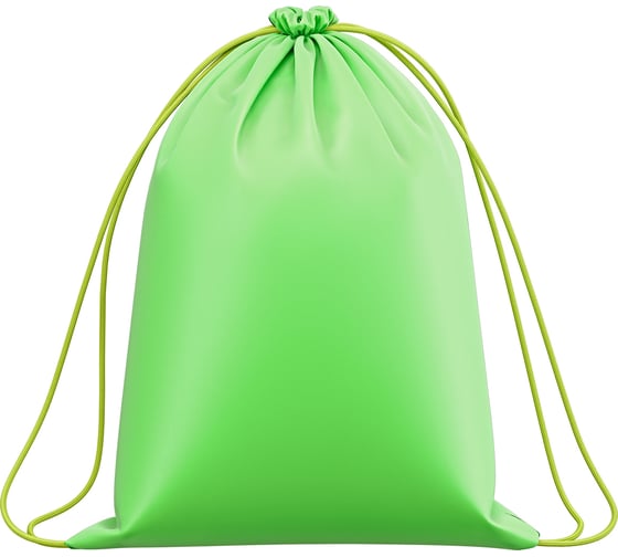 Изображение товара Мешок для обуви ArtSpace 1 отделение, 320х420мм, зеленый М10_1821