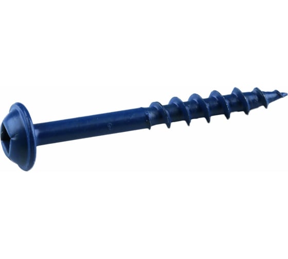 Изображение товара Шурупы с крупным шагом KREG Blue Kote, 2-1/2", 63 мм, 50 шт. SML-C250B-50-INT