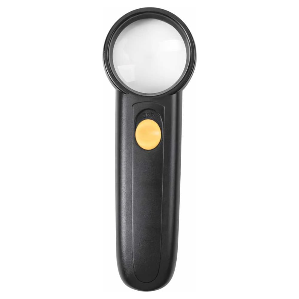 Изображение товара Просмотровая лупа BRAUBERG с подсветкой диаметр 37 мм увеличение 8 раз