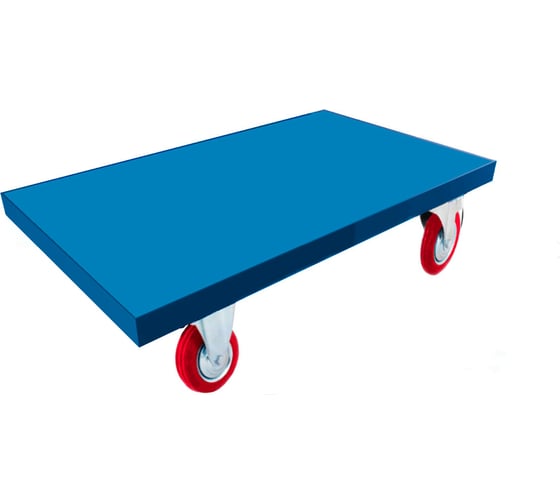 Изображение товара Универсальная стальная платформенная тележка МосТележка 520x820 ТПС-8252