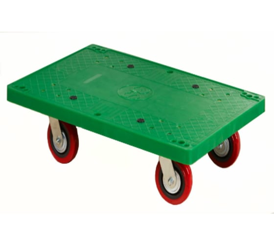 Изображение товара Пластиковая платформенная тележка МосТележка 540x850 ТП-8554