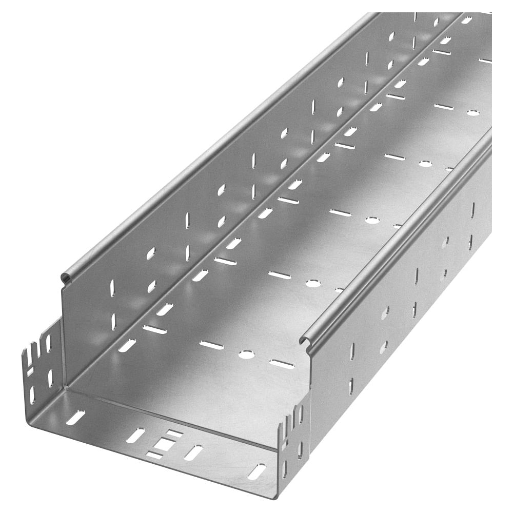 Изображение товара Лоток перфорированный Промрукав Профи INOX (AISI 304) 200х100х6000 (1,5 мм) (12 м/уп) PR16.13307 Изображение товара Лоток перфорированный Промрукав Профи INOX (AISI 304) 200х100х6000 (1,5 мм) (12 м/уп) PR16.13307