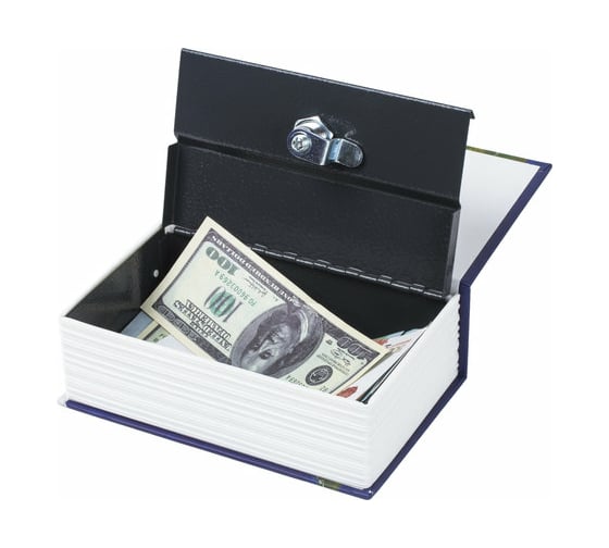 Изображение товара Сейф-книга BRAUBERG Атлас мира, 55х115х180 мм, ключевой замок 291051