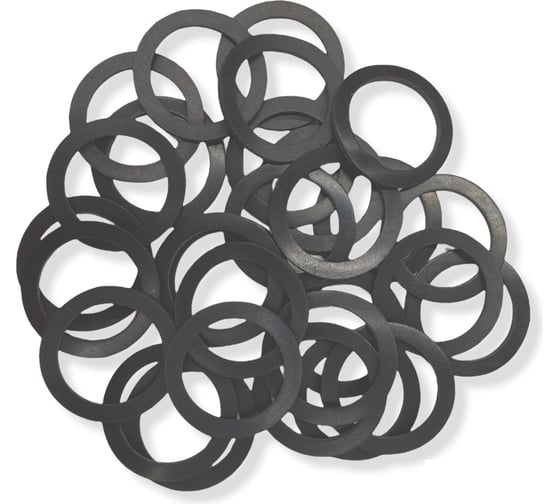 Изображение товара Резиновая прокладка для воды MasterProf 1.1/4", 50 шт ИС.131423