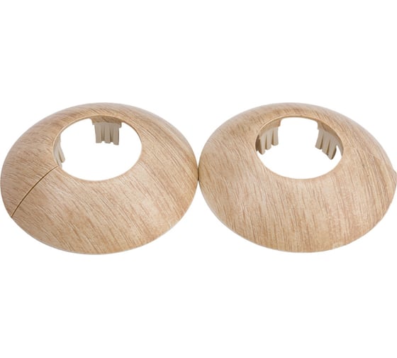 Изображение товара Напольные розетты GRACE (2 шт; диаметр 26 мм; дуб беленый) УТ000012204