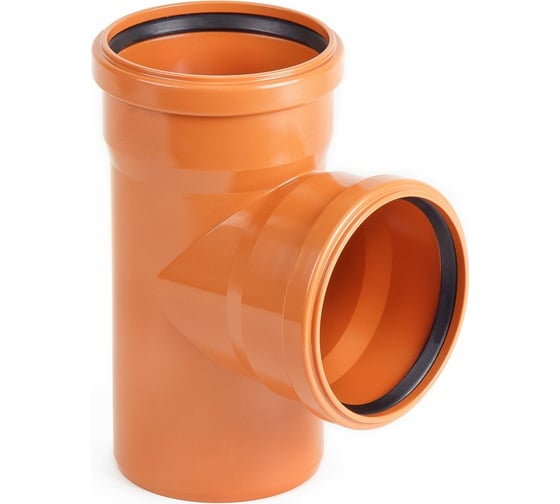 Изображение товара Тройник наружной канализации ХЕМКОР 200200 мм 87 градусов 2481130 0 6312