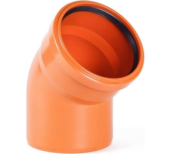 Изображение товара Отвод ХЕМКОР НПВХ 315х45° кирп 2481168 06672