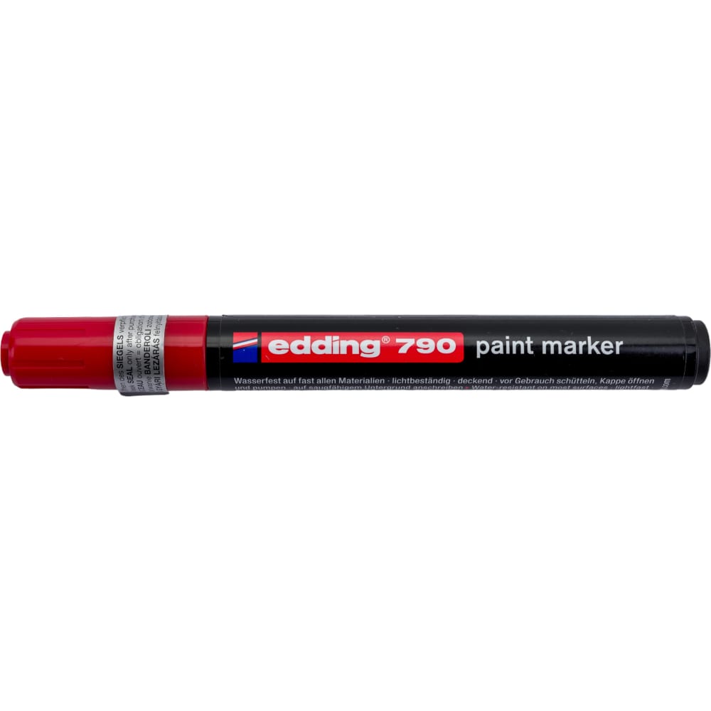 Декоративный маркер EDDING маркер декоративный edding 791 с лакирующим эффектом 1 2 мм с круглым наконечником красный