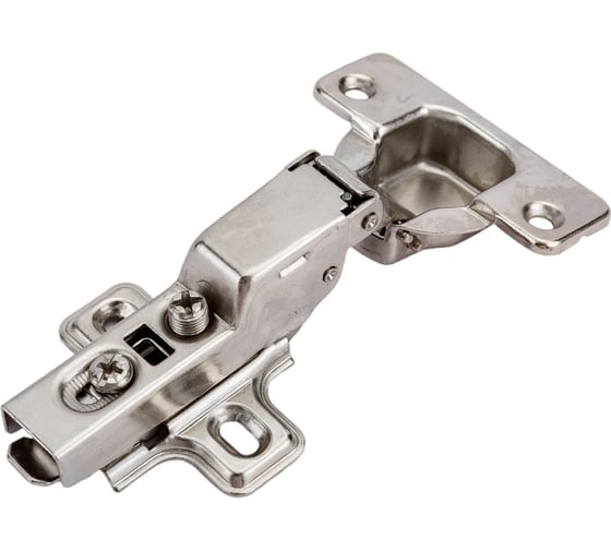 Изображение товара Четырехшарнирная петля Локри с доводчиком 105 градусов, полунакладная, 1 шт. M301-Half