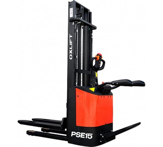 Изображение товара Самоходный штабелер OXLIFT PSE15 2600 мм 1500 кг с платформой для оператора 799588