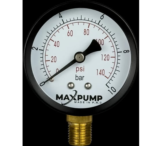 Изображение товара Манометр радиальный Maxpump 63 мм 2001051503777