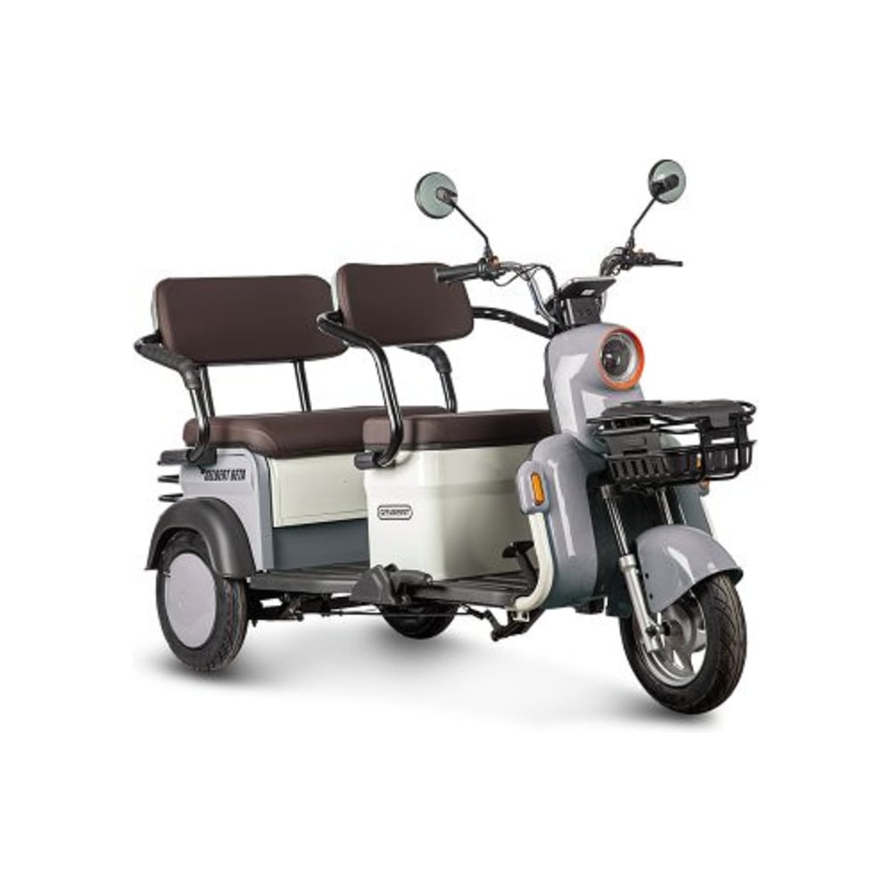 Изображение товара Электротрицикл Rutrike Gelbert Beta 800 Вт с пробегом до 30 км Изображение товара Электротрицикл Rutrike Gelbert Beta 800 Вт с пробегом до 30 км