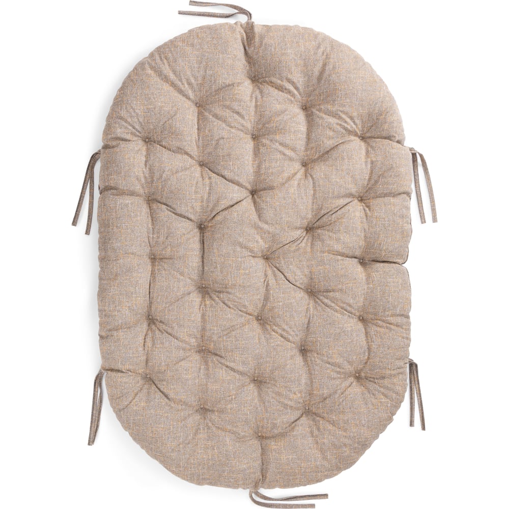 Изображение товара Матрац для дивана Tetchair Мамасан подушка 182х119х15 см, овальная, с завязками Изображение товара Матрац для дивана Tetchair Мамасан подушка 182х119х15 см, овальная, с завязками
