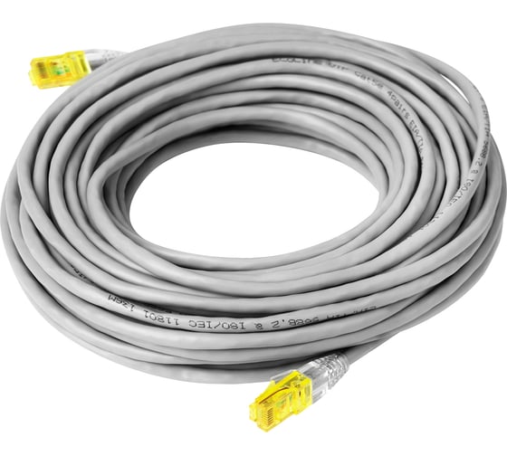 Изображение товара Универсальный патч-корд RJ-45 - RJ-45 Retic cat. 5e, U/UTP, 15м PC-TWCS-UTP-RJ45-RJ45-C5e-15M-G