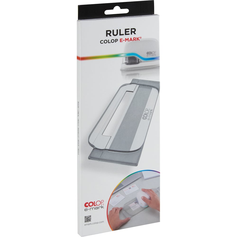 Изображение товара Универсальная направляющая Colop e-mark 155449 для точной печати