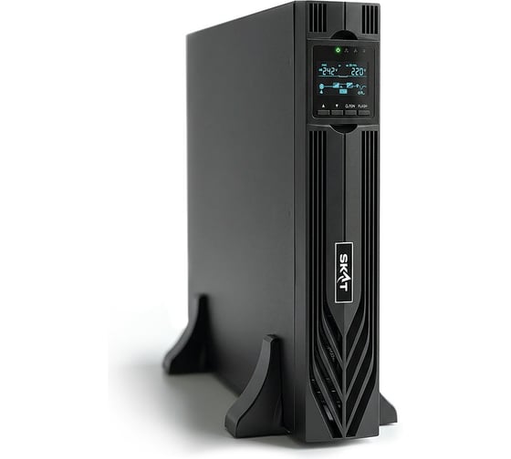 Изображение товара Источний бесперебойного питания SKAT UPS 2000-RACK-ON P3 - ИБП 2000 Вт, On-Line, синус, внешний АКБ 48В, 2хSchuko 8770