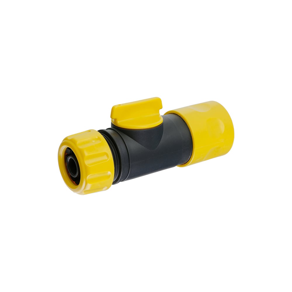 Коннектор Hanskonner HK3015-26-12S с выключателем для шланга 1/2 HK3015-26-12S