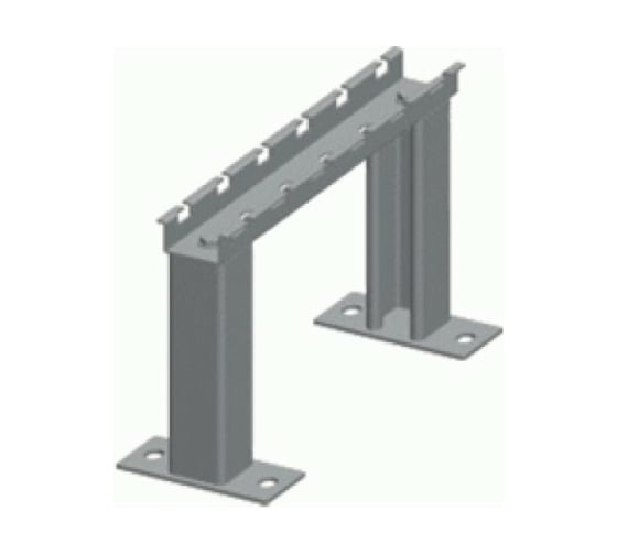 Изображение товара Напольная рама LANMASTER для лотка шириной 100 мм LAN-MT-KR100-EZ