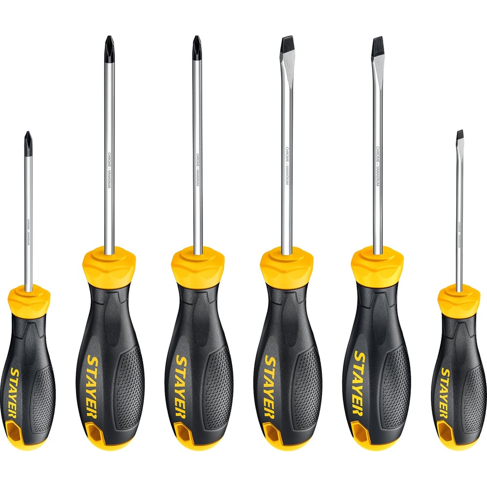 Изображение товара Набор отверток STAYER Hercules-X6 6 шт 2513-H6_z02