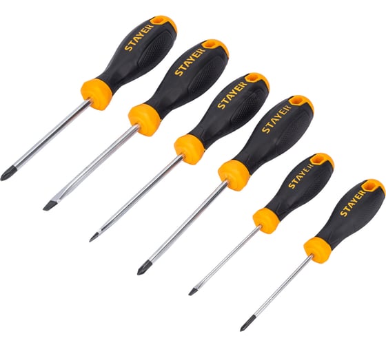 Изображение товара Набор отверток STAYER Hercules-X6 6 шт 2513-H6_z02