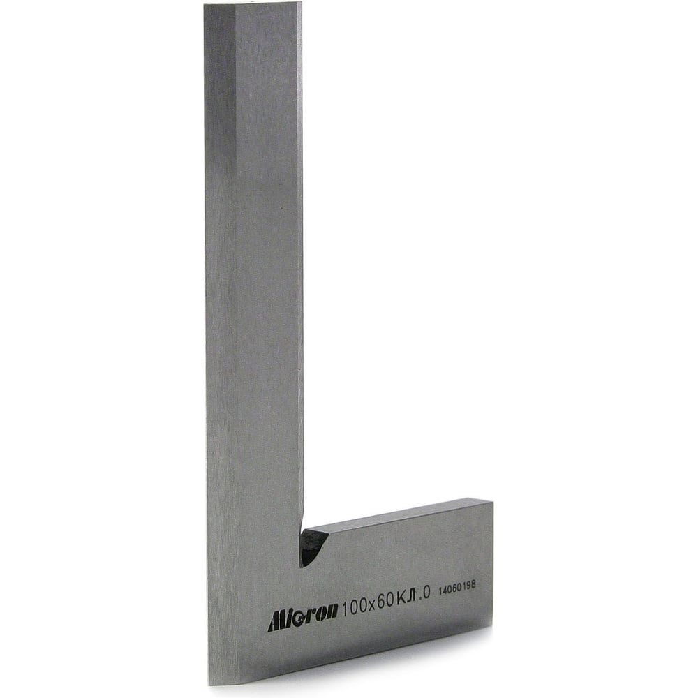 Угольник лекальный Micron УЛП-100x60 кл.0 с поверкой 958132