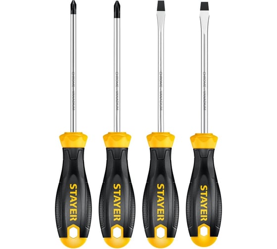 Изображение товара Набор отверток STAYER Hercules-4 4 шт 2513-H4_z02