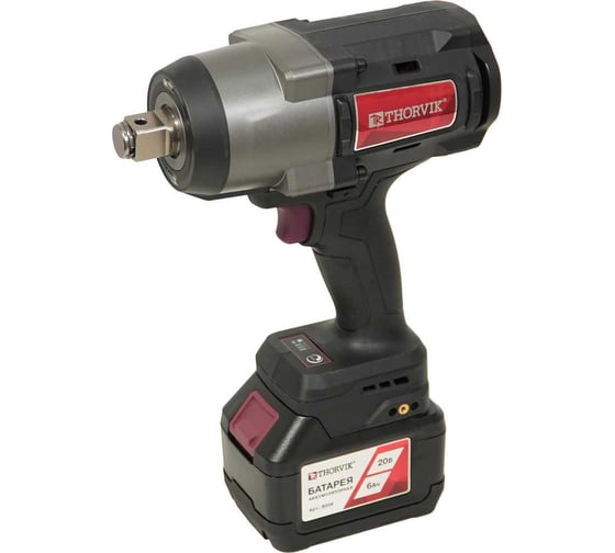 Изображение товара BWI20419 Гайковерт аккумуляторный, 3/4DR, 20В, 1900 Нм THORVIK 51010