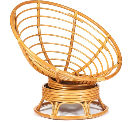 Изображение товара Кресло-качалка Tetchair Папасан/Papasan (W 23/01 B) /без подушки/ 115х78х104см, медовый 5048
