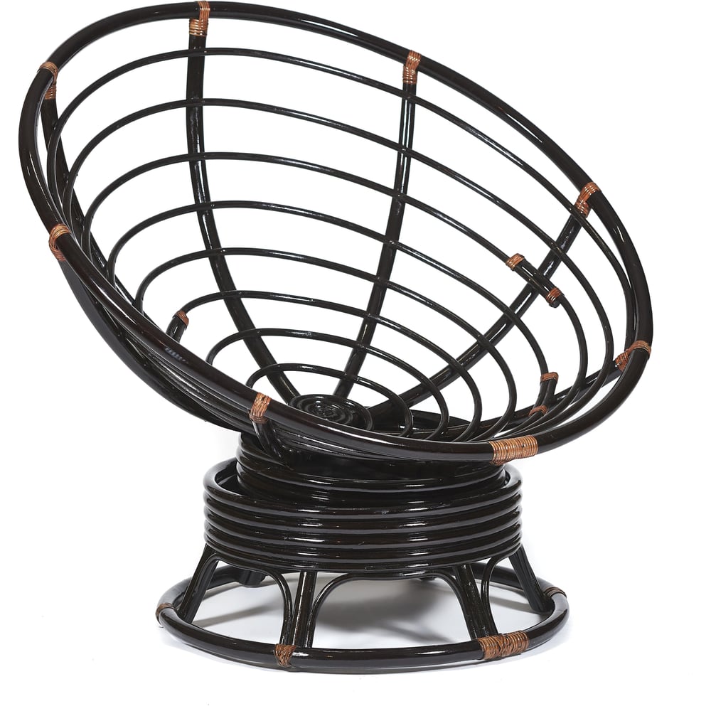 Изображение товара Кресло-качалка Tetchair Папасан/Papasan (W 23/01 B) /без подушки/ 115х78х104см, античный черно-коричневый 5217 Изображение товара Кресло-качалка Tetchair Папасан/Papasan (W 23/01 B) /без подушки/ 115х78х104см, античный черно-коричневый 5217