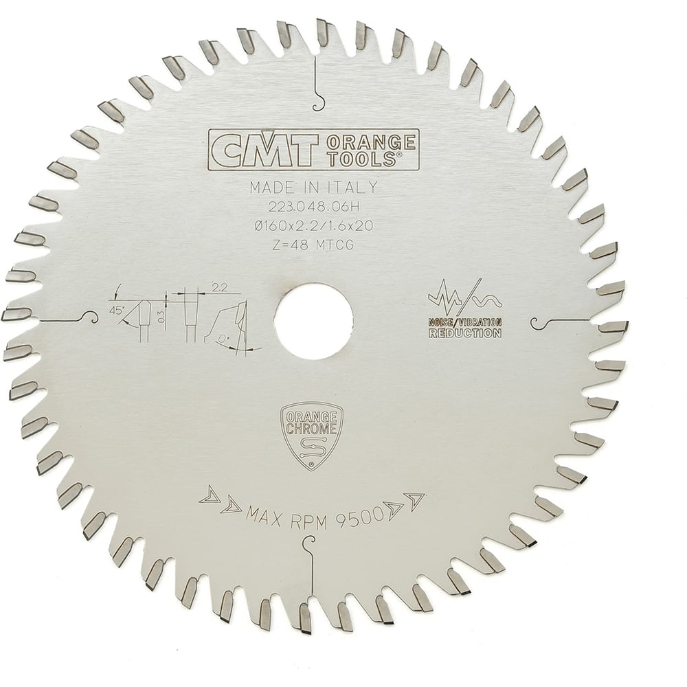 Изображение товара Диск пильный WOODWORK 160x2.2/1.6x20 Z48 MTCG 223.048.06H Изображение товара Диск пильный WOODWORK 160x2.2/1.6x20 Z48 MTCG 223.048.06H