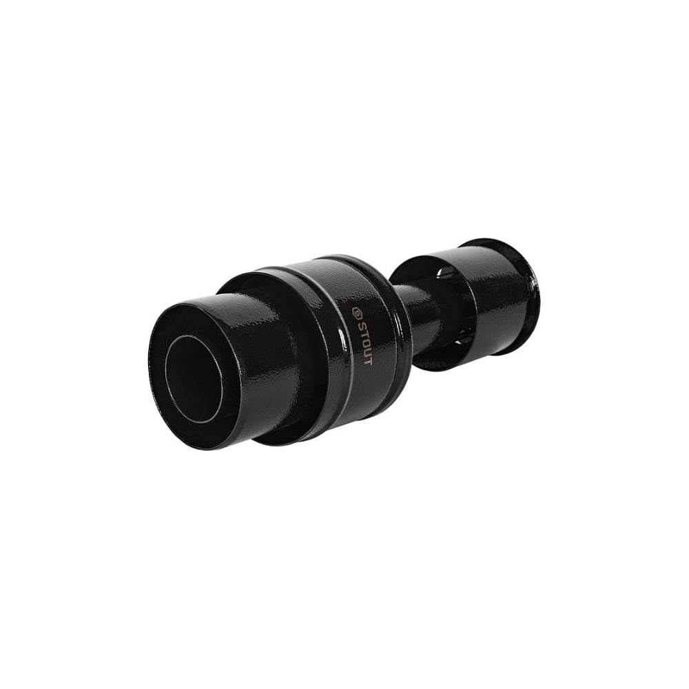 Оголовок вертикальный с ветрозащитой STOUT SCR-6010-800012 традиц. коакс. D PEE9H4MM72R50L