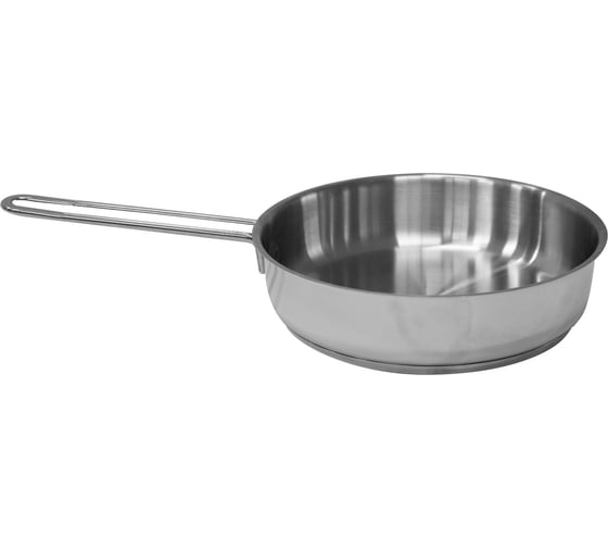 Изображение товара Сковорода КАТЮША Марта нержавеющая сталь, 22 см, без крышки 130-220-0