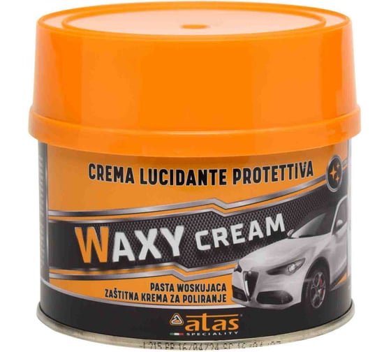 Изображение товара Защитный полироль ATAS WAXY cream для кузова 250 г A6900
