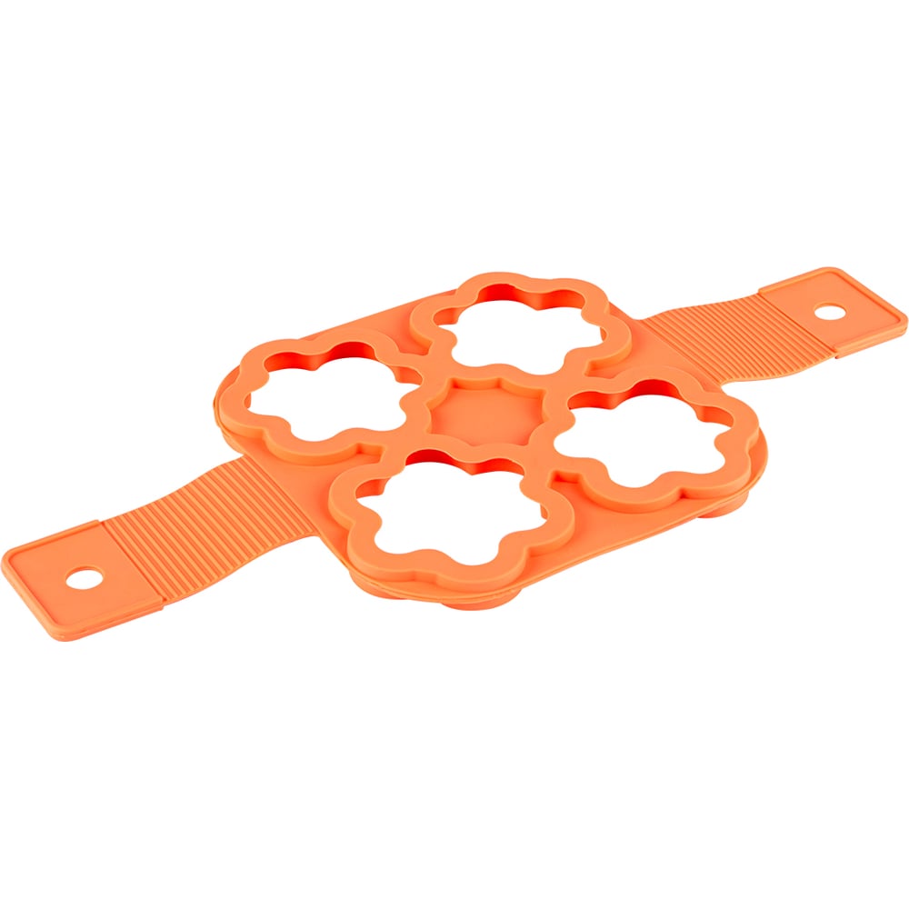 Изображение товара Форма для оладьев Pomi d'Oro P-590124 Mileda, силикон, фигурная, оранжевая