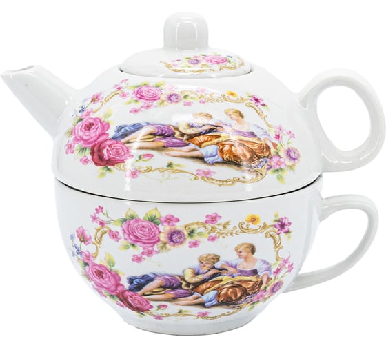 Изображение товара Набор Rosenberg чайник и чашка 450 мл R-250561