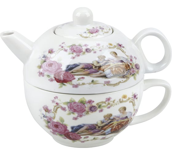 Изображение товара Набор Rosenberg чайник и чашка 450 мл R-250561