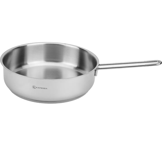 Изображение товара Сковорода КАТЮША Марта нержавеющая сталь, 28 см, без крышки 130-280-0
