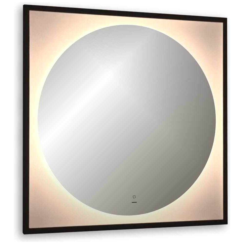 Зеркало Silver Mirrors Mone 800х800 (теплый свет 3000К, бегущая подсветка, бесконтактный сенсор) LED-00002740